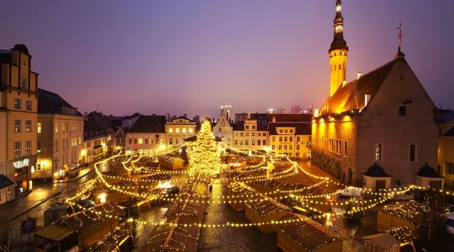 Disfruta el Festival de Luces de Tallin